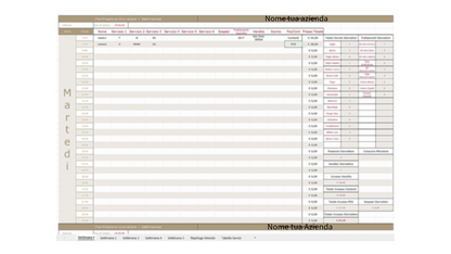 Excel Spreadsheet for Hairdressers – Customer &amp; Service Management